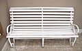 old garden bench